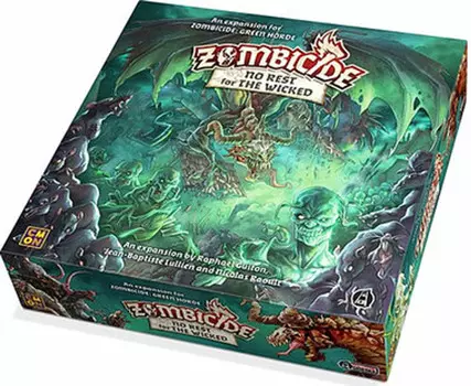 Настольная игра Zombicide: Green Horde - No Rest for the Wicked Expansion