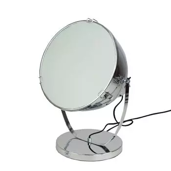 Настольная лампа 34x48см, хромированная металлическая лампа, точечный светильник, ножной переключатель света Casablanca