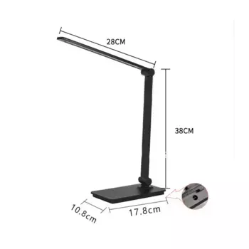Настольная лампа 360Home, черный