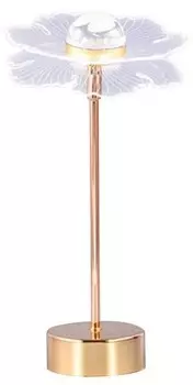 Настольная лампа 360Homen 0802, золотой/белый