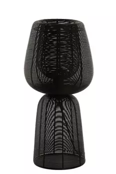 Настольная лампа абосо Light & Living, черный
