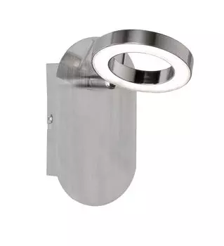 Настольная лампа ACTION Барни 1 лампочка, серебро