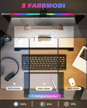 Настольная лампа Bedee, черный