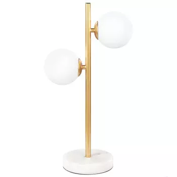 Настольная лампа Beliani, 14x14x46 см, золотой