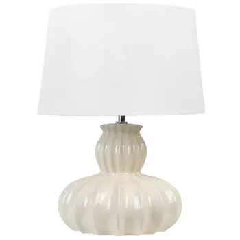 Настольная лампа Beliani, 35x35x46 см, бежевый