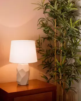 Настольная лампа Beliani, белый