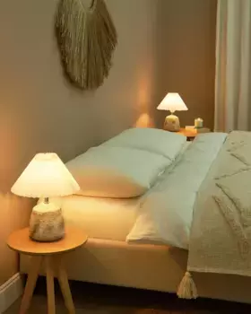 Настольная лампа Beliani, белый