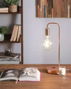 Настольная лампа Beliani, медный