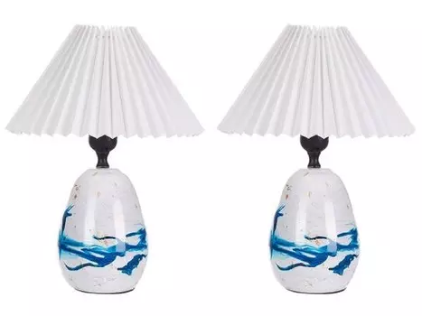 Настольная лампа Belianin GENFEL 2 шт цвет blau/gold/wei