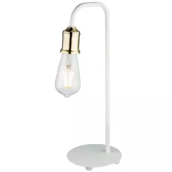 Настольная лампа, белый, латунь, H 50 см Globo Lighting