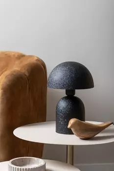 Настольная лампа боаз Leitmotiv, черный