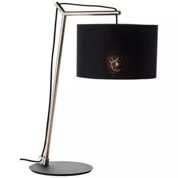 Настольная лампа Brilliant Annice, черный матовый