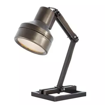 Настольная лампа Brilliant Hardwork, серебряный