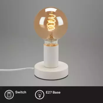 Настольная лампа Briloner, белый