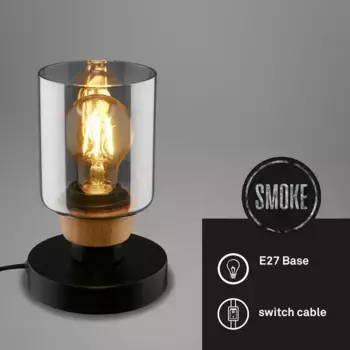 Настольная лампа Briloner, черный