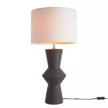 Настольная лампа BUTLERS FREJA, черно-белый