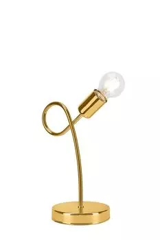 Настольная лампа CAMILLA золото E27 Д:19см В:31,5см Lamkur