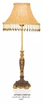 Настольная лампа Casa Padrino Baroque, золото 27 x H 65 см - роскошная настольная лампа - ностальгическая и великолепная