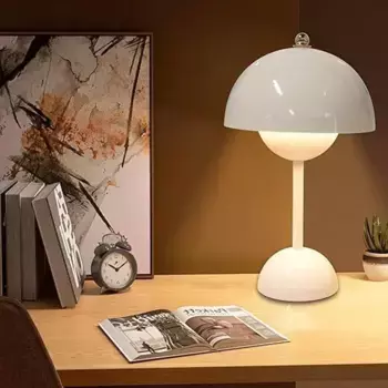 Настольная лампа Ciskotu, белый