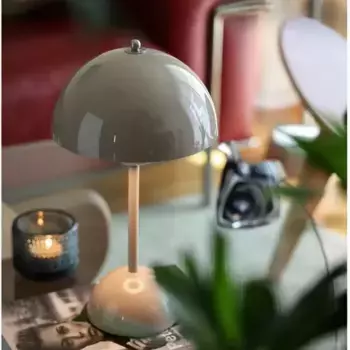 Настольная лампа Ciskotu, серый