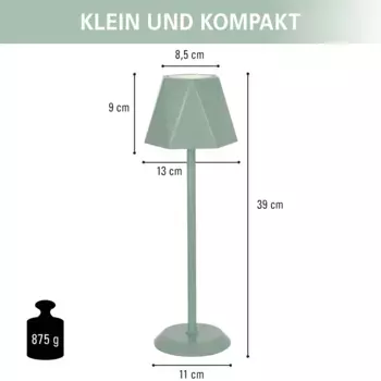 Настольная лампа Clauss, зеленый