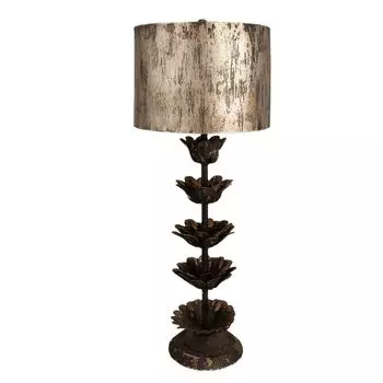 Настольная лампа Clayre & Eef 30x81 см, коричневое железо Clayre&Eef, коричневый