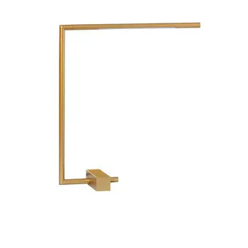 Настольная лампа click-licht, 12x12x40 см, золотой