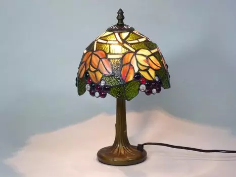Настольная лампа Corina настольная лампа в стиле Тиффани Dapo Leuchten, бронза