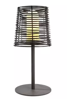 Настольная лампа Deko-Light Velorum черно-белая E27 IP44 [Бывшее в употреблении - как новое], черный