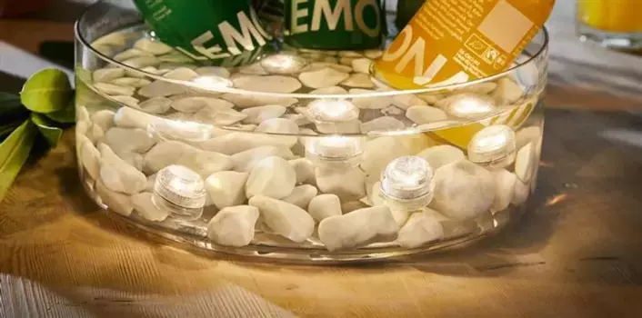 Настольная лампа Dekoleidenschaft, белый