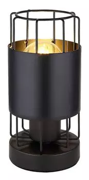 Настольная лампа DIMITRI металл черный E27 1x MAX 40Вт В:21см Д:11см 11см Rabalux