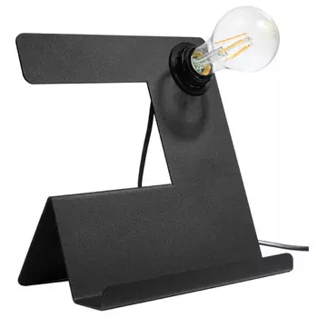 Настольная лампа для кровати famlights, 13x25x24 см, черный