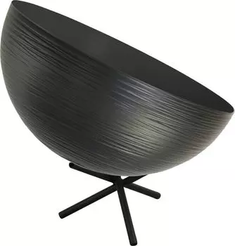 Настольная лампа E27 42 см, винтажная настольная лампа из черного металла Licht-Erlebnisse, черный