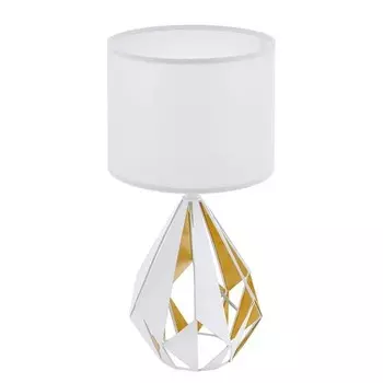 Настольная лампа Eglo Carlton II цвет wei/gold