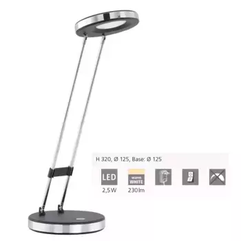 Настольная лампа EGLO, черный