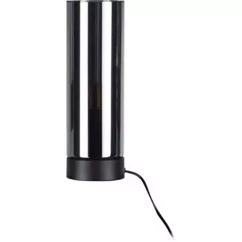 Настольная лампа EGLO «DAMASCO 1», лампа E27 | Лампы можно заменить без лампочек, настольная лампа черного цвета из стали - без E27 - 60 Вт, черный