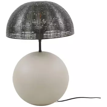 Настольная лампа famlights, 18x18x57 см, бежевый/красновато-коричневый