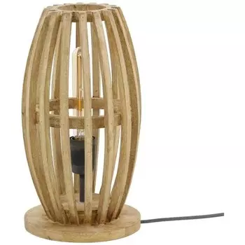 Настольная лампа famlights Bjelle, натуральный