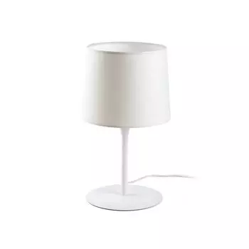 Настольная лампа Faro Conga White Абажур белый 250*200*2
