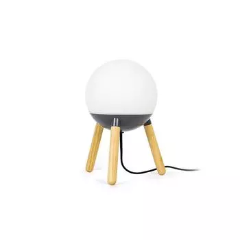 Настольная лампа Faro Mine, E27, серый