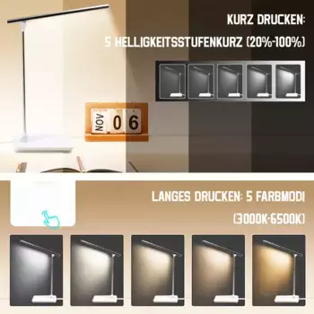 Настольная лампа Fine Life Pro, серебряный