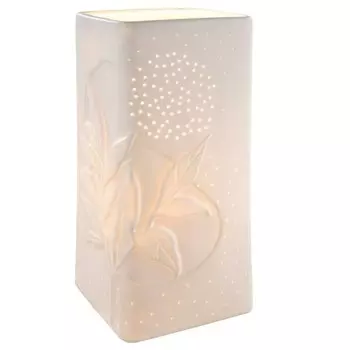 Настольная лампа GILDE Bltter, белый