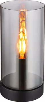 Настольная лампа Globo, 11x22,5 см, черный