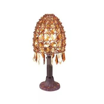 Настольная лампа Gosen коричневая Nve, коричневый