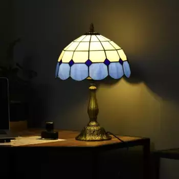 Настольная лампа HOMCOM, синий