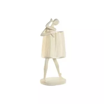 Настольная лампа Home ESPRIT Белая смола 40 Вт 220 В 29 x 25 x 62,5 см