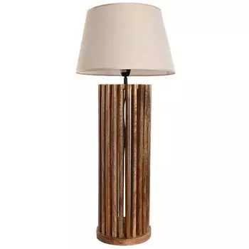 Настольная лампа Home ESPRIT коричневый дерево манго 50 Вт 220 В 23 x 23 x 72 см