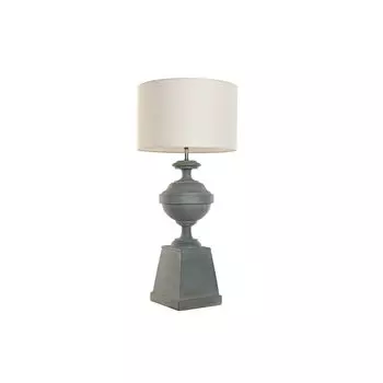 Настольная лампа Home ESPRIT White Grey Resin 35,5 x 35,5 x 79 см