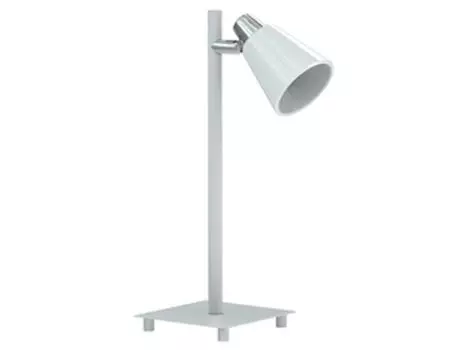 Настольная лампа хром/белый, поворотная, ANTONIO MIRO Ranex
