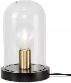 Настольная лампа it’s About RoMi "Сиэтл", 1 лампочка, лампочка E27 | без лампочек It's About RoMi 18 см, Высота: 30 см, черный